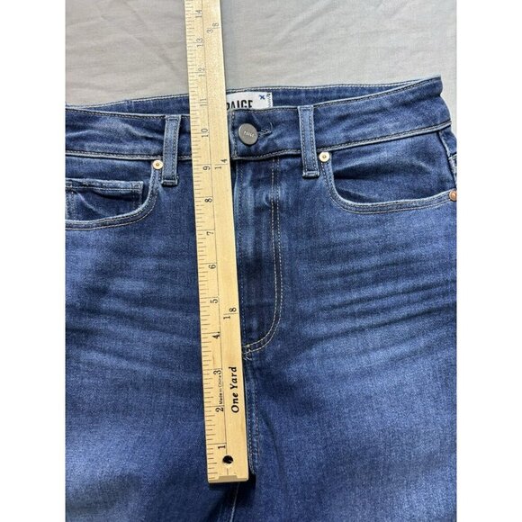 Paige Cheeky Ankle Dream Weaver Accent Jeans Women’s Sz 27 X27 - Picture 5 of 10
